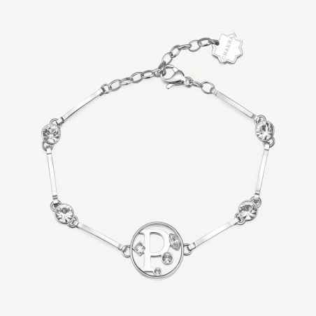 BRACCIALE LETTERA P DONNA BROSWAY CHAKRA BHKB064 BROSWAY