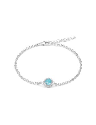 BRACCIALE CUORE DONNA MILUNA GEMMA DEL CIELO BRD933 MILUNA