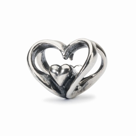 BEAD CUORE A CUORE DONNA TROLLBEADS  tagbe-10202 TROLLBEADS