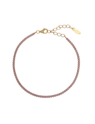 BRACCIALE TENNISMANIA ZIRCONI ROSA DONNA AMEN 