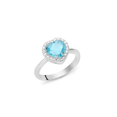 ANELLO CUORE M12 DONNA MILUNA GEMMA DEL CIELO LID3464M12 MILUNA