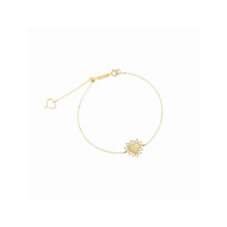 BRACCIALE ORO 18KT CUORE SACRO MAMAN ET SOPHIE BPNVM MAMAN ET SOPHIE