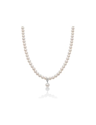 COLLANA FILO DI PERLE DONNA MILUNA LE PERLE PCL5527V MILUNA