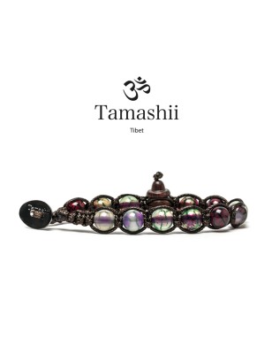 BRACCIALE AGATA AMARENA UOMO-DONNA TAMASHII 1 GIRO