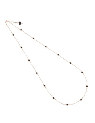 COLLANA DECO AGATA NERA DONNA MAMAN ET SOPHIE 