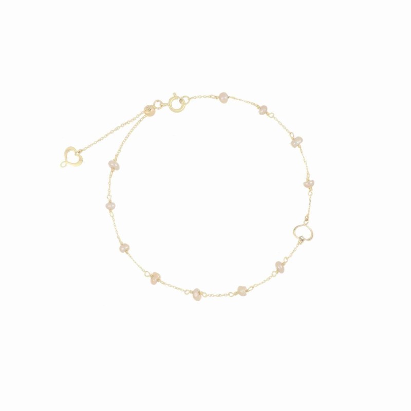 BRACCIALE ORO 18KT E PERLE DONNA MAMAN ET SOPHIE 