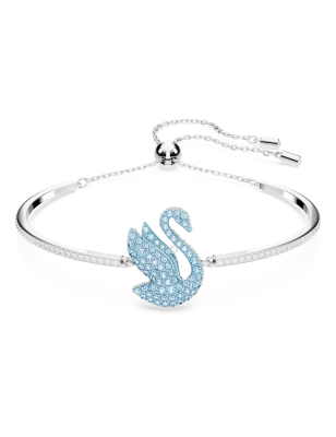 BRACCIALE RIGIDO CIGNO BLU DONNA SWAROVSKI 