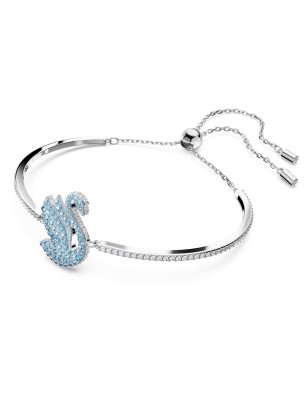 BRACCIALE RIGIDO CIGNO BLU DONNA SWAROVSKI 