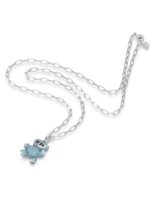 COLLANA BLU DONNA SWAROVSKI TEDDY