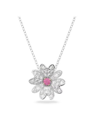 COLLANA ETERNAL FLOWER FIORE ROSA DONNA SWAROVSKI  5642868 SWAROVSKI