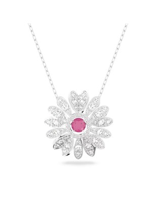 COLLANA PENDENTE ROSA DONNA SWAROVSKI ETERNAL FLOWERS 5642870 SWAROVSKI