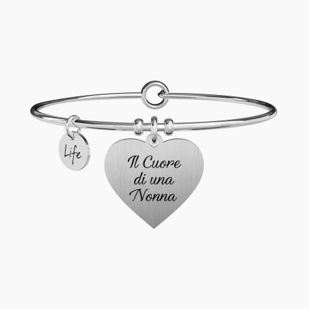 BRACCIALE CUORE NONNA DONNA KIDULT FAMILY 731368 KIDULT