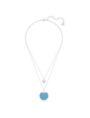 COLLANA PENDENTE BLU DONNA SWAROVSKI GINGER