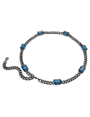 COLLANA TAGLIO OTTAGONALE BLU UOMO SWAROVSKI  5671243 SWAROVSKI