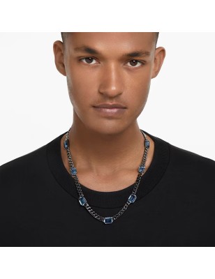 COLLANA TAGLIO OTTAGONALE BLU UOMO SWAROVSKI  5671243 SWAROVSKI