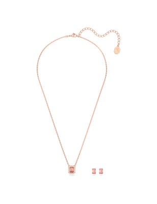 SET MILLENIA ROSA TAGLIO OTTAGONALE DONNA SWAROVSKI 