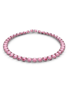 COLLANA TAGLIO OTTAGONALE ROSA SWAROVSKI MILLENIA