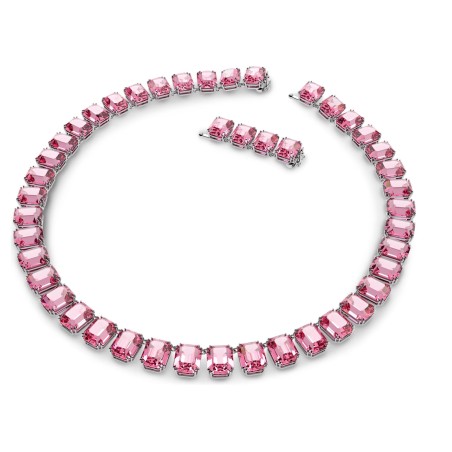 COLLANA TAGLIO OTTAGONALE ROSA SWAROVSKI MILLENIA