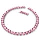 COLLANA TAGLIO OTTAGONALE ROSA SWAROVSKI MILLENIA