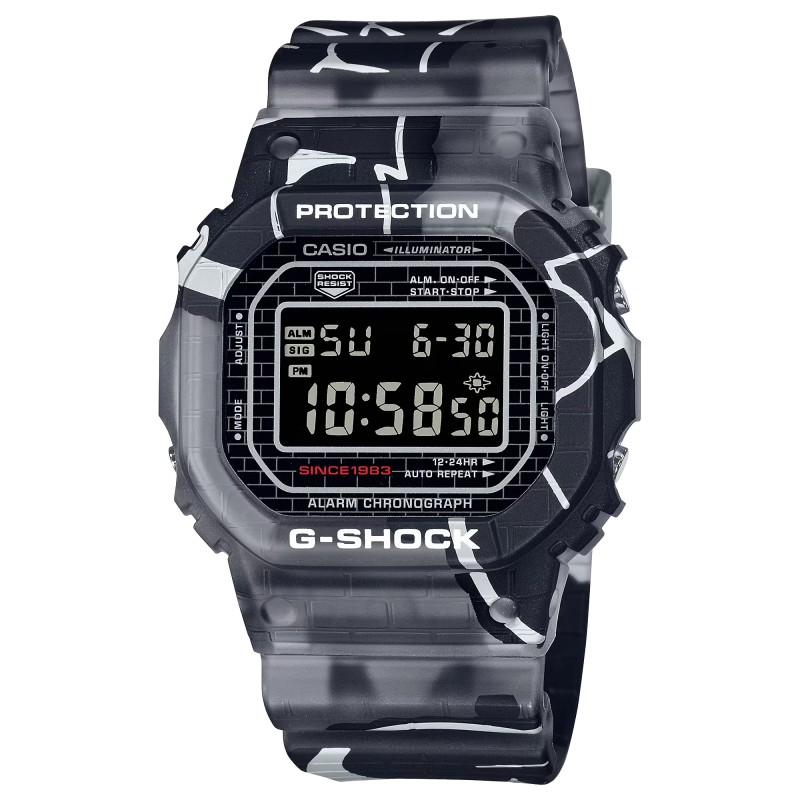 OROLOGIO STREET SPIRIT GRIGIO NERO UOMO CASIO G-SHOCK