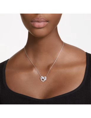 COLLANA MATRIX CUORE BIANCO DONNA SWAROVSKI  5647924 SWAROVSKI