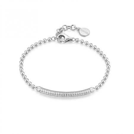 BRACCIALE MORBIDO IN ARGENTO DONNA ROSATO  RZBI11 ROSATO