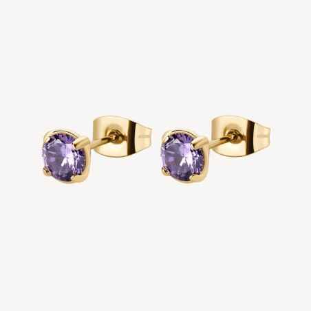 ORECCHINI AMETHYST DONNA BROSWAY DESIDERI BEIE009 BROSWAY