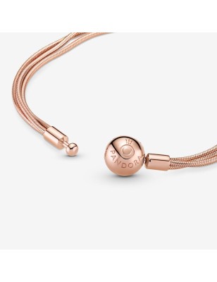 BRACCIALE MULTIFILO CON CHIUSURA  A SFERA DONNA PANDORA 