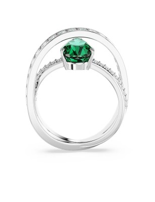 ANELLO DOPPIA FASCIA VERDE MIS.55 DONNA SWAROVSKI 5665362 SWAROVSKI