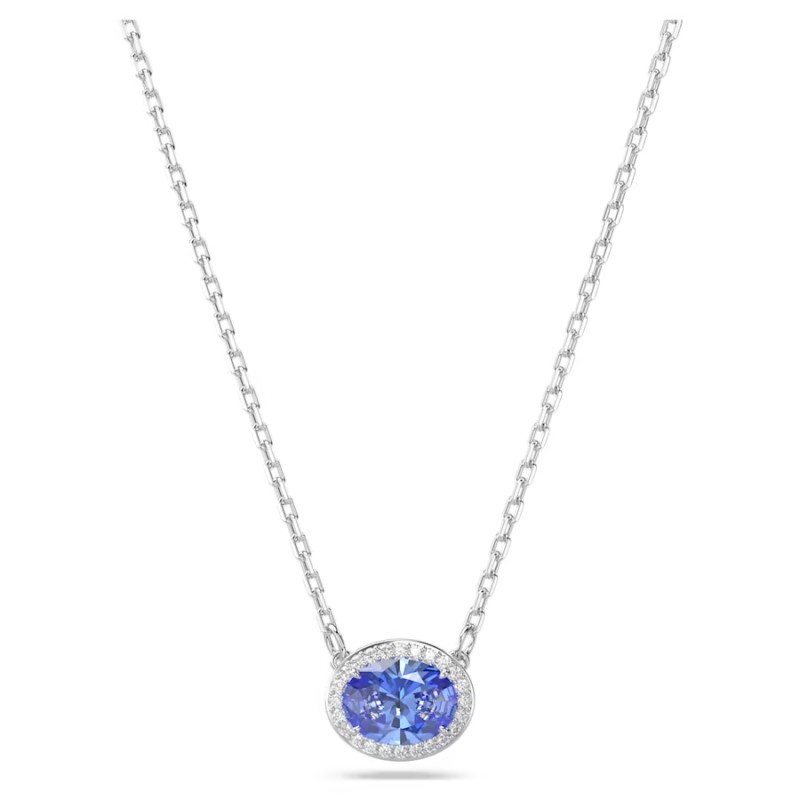 COLLANA CONSTELLA TAGLIO OVALE BLU DONNA SWAROVSKI 