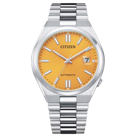 OROLOGIO AUTOMATICO GIALLO UOMO CITIZEN MECCANICO NJ0150-81Z CITIZEN