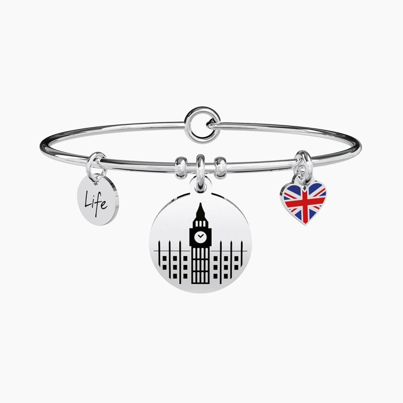 BRACCIALE I LEFT MY HEART IN LONDON DONNA KIDULT