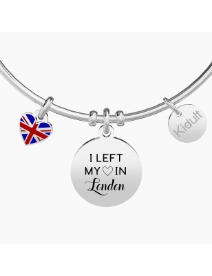 BRACCIALE I LEFT MY HEART IN LONDON DONNA KIDULT 731597 KIDULT