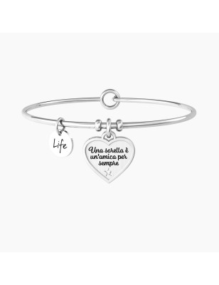 BRACCIALE CUORE SORELLA DONNA KIDULT 