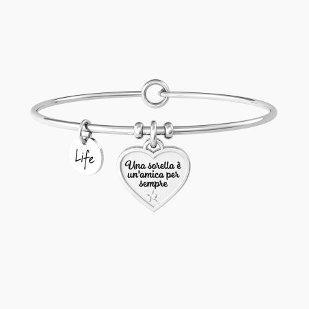 BRACCIALE CUORE SORELLA DONNA KIDULT  732156 KIDULT