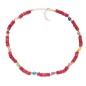 COLLANA GIADA ROSSA DONNA AMEN OCEANIA