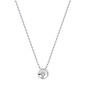 COLLANA PUNTO LUCE 0.14 CT DONNA DEMETRA