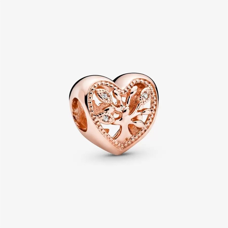 CHARM OPENWORK CUORE ALBERO DELLA FAMIGLIA DONNA PANDORA 