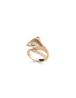 ANELLO ORO ARANCIONE DONNA ANNAMARIA CAMMILLI CALLA