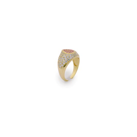 ANELLO CHEVALIER DROP PAVE' DONNA RUE DES MILLE  ANZ-014 M6 AU RUE DES MILLE