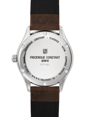 OROLOGIO INDEX NABUK UOMO FREDERIQUE CONSTANT FC-303NS5B6 FREDERIQUE CONSTANT