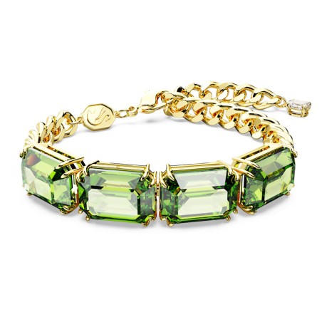 BRACCIALE MILLENIA TAGLIO OTTAGONALE VERDE SWAROVSKI 5671581 SWAROVSKI