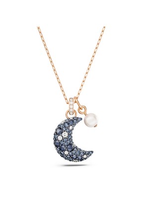 COLLANA PENDENTE LUNA MULTICOLORE DONNA SWAROVSKI  5671585 SWAROVSKI