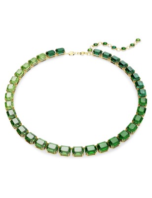 COLLANA MILLENIA VERDE TAGLIO OCTAGON DONNA SWAROVSKI 