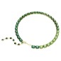 COLLANA MILLENIA VERDE TAGLIO OCTAGON DONNA SWAROVSKI 