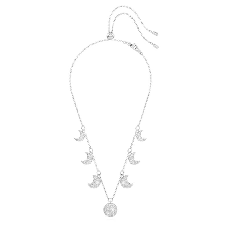 COLLANA GIROCOLLO LUNA BIANCO DONNA SWAROVSKI 