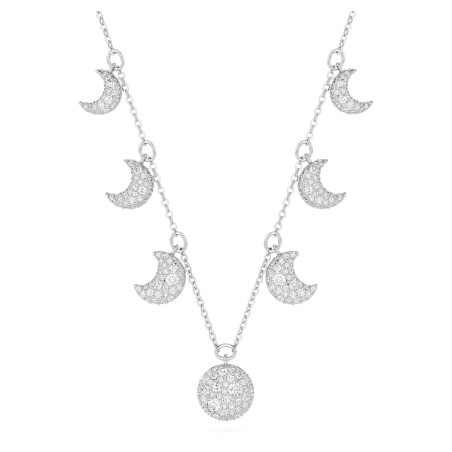 COLLANA GIROCOLLO LUNA BIANCO DONNA SWAROVSKI 