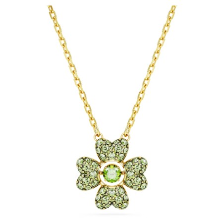 COLLANA PENDENTE QUADRIFOGLIO VERDE DONNA SWAROVSKI 