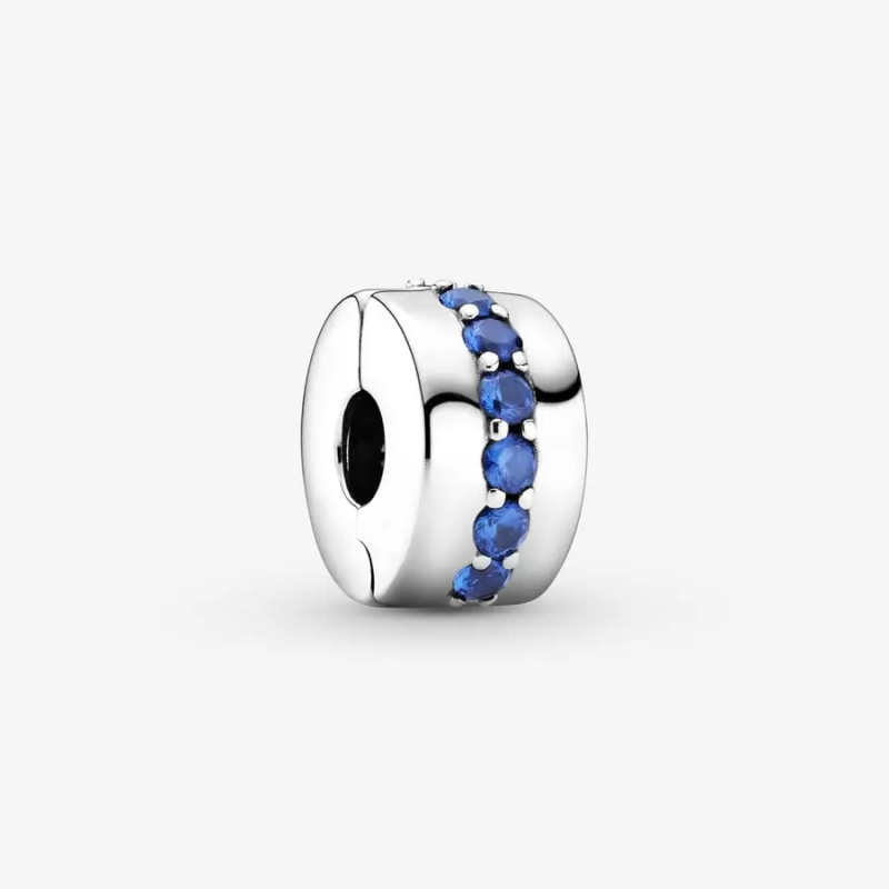 CHARM CLIP SENTIERO LUMINOSO BLU DONNA PANDORA 