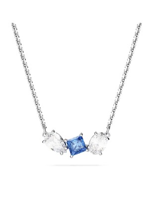 COLLANA TAGLIO MISTO BLU DONNA SWAROVSKI MESMERA 5668276 SWAROVSKI